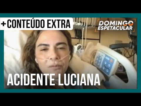 Luciana Gimenez dá detalhes sobre grave acidente na perna; veja a entrevista na íntegra