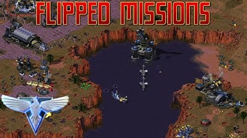 Red Alert 2 Flipped Missions - Allied Mission 10: Weathered Alliance (Hard Difficulty)