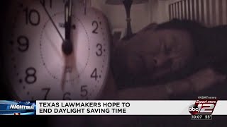 San Antonio lawmakers propose bills to do away with daylight saving time practice
