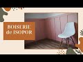 bora fazer BOISERIE de ISOPOR. receita facil. casa de pobre