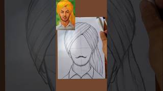 Shahid Bhagat Singh Drawing