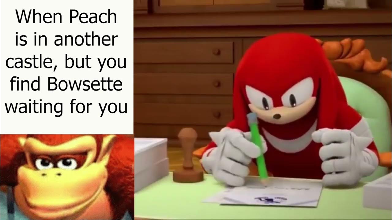 Knuckles Judge Donkey Kong Meme - YouTube