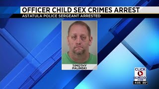 Police sergeant arrested for child sex crimes