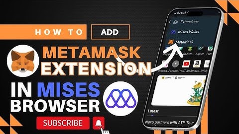 How to a Add Metamask extension to Mises Browser || Complete detail