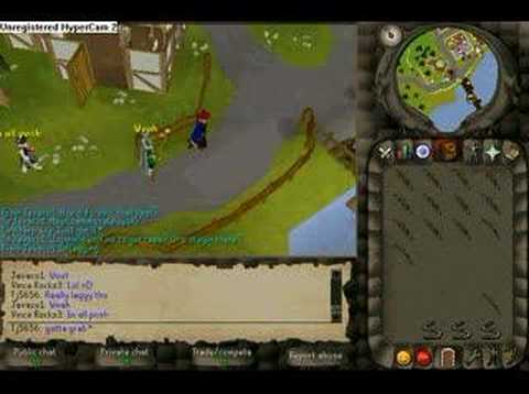 Me getting 99 Fletch w00t!