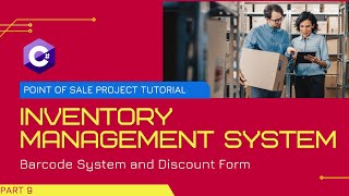 9.C# Full Project Tutorial POS  and Inventory System Tutorial Part 9 – Search product using Barcode.