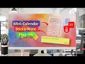 Mini Calendar and Sticky Notes Plug-Ins In Oracle APEX