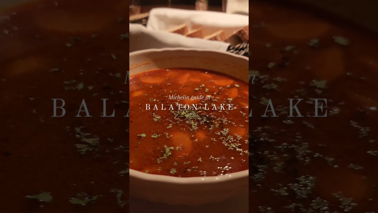 Day 81 Bib gourmand restaurant in Balaton lake, Hungary🇭🇺 / 81일차 헝가리 발라톤 호수 미슐랭 Bib gourmand 레스토랑🇭🇺