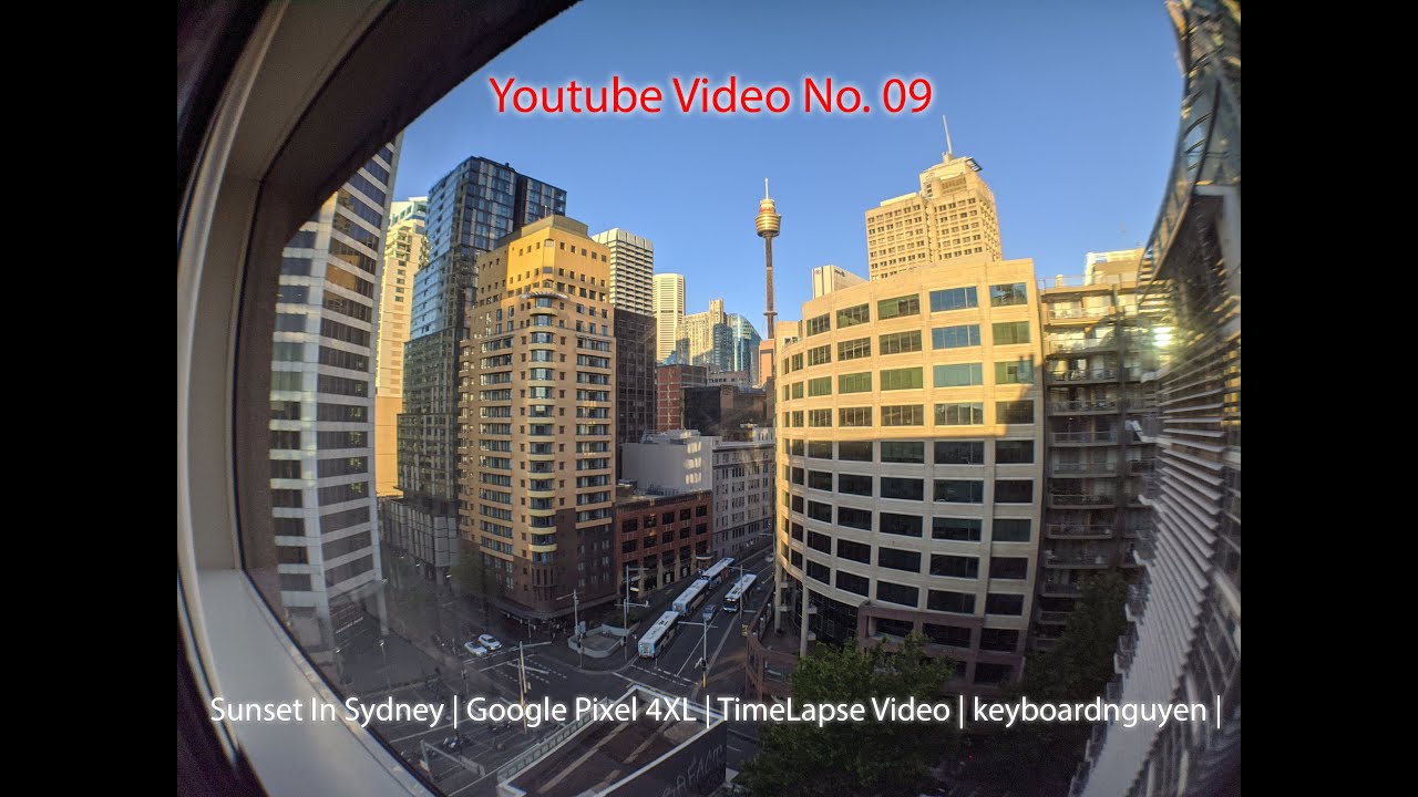 Sunset In Sydney | Google Pixel 4XL | TimeLapse Video | keyboardnguyen |