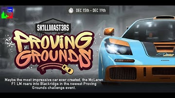 Need For Speed™ No Limits (Day 7 - Challenge) Race 13 - SK1LLM4STERS PROVING GROUNDS (McLAREN F1 LM)