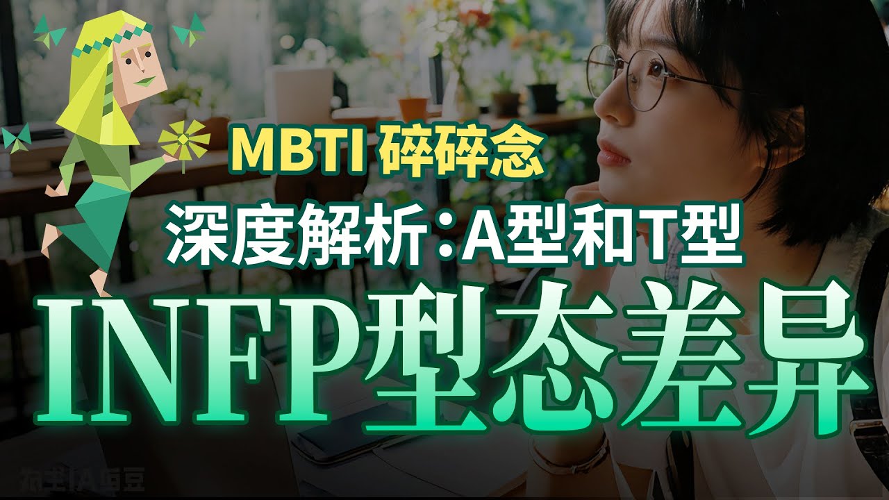 深度分析：INFP A型和T型的差异，解密小蝴蝶的人格底色【MBTI 碎碎念】#mbti #infp #心理学 #人格分析 #心理分析