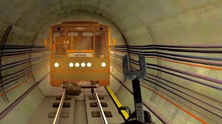 ОБКАТКА НОМЕРНОГО С ИЛЬЁЙ ПО НЕКРАСОВСКОЙ ЛИНИИ МЕТРОПОЛИТЕНА В GARRYS MOD METROSTROI FS