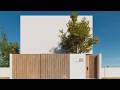 Casa compacta con gran sensación de amplitud en Terreno de 8x15m / Casa Aura 8x15m