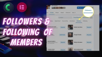 Followers & Following of members |Create Query | JetEngine