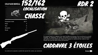 Tout Les Animaux: 152/162  Le Crapaud Boréal (Localisation) Red Dead Redemption 2