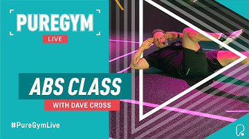 PureGym Live | 20 Minute Abs Class with Dave Cross