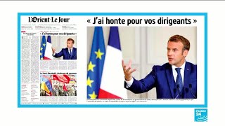 Liban : les réactions de la presse au pays du cèdre après le discours d'Emmanuel Macron