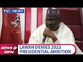 Ahmed Lawan Dismisses Rumoured Presidential Ambition