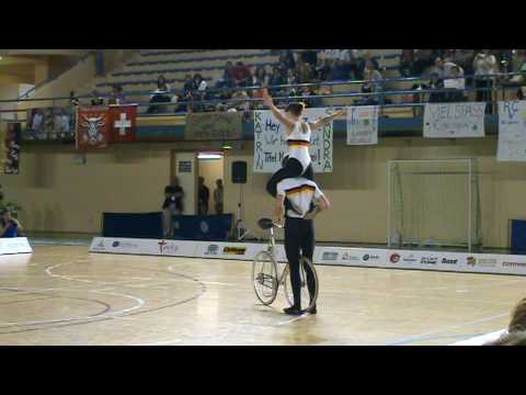 World Championship 2009 - artistic cycling - Pairs...