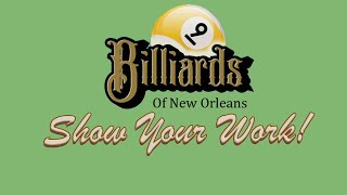 Billiards of New Orleans Website Update
