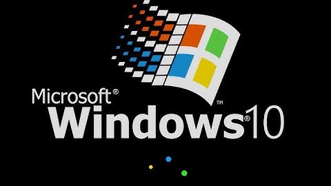 Retro-Modern Windows 10 load screen