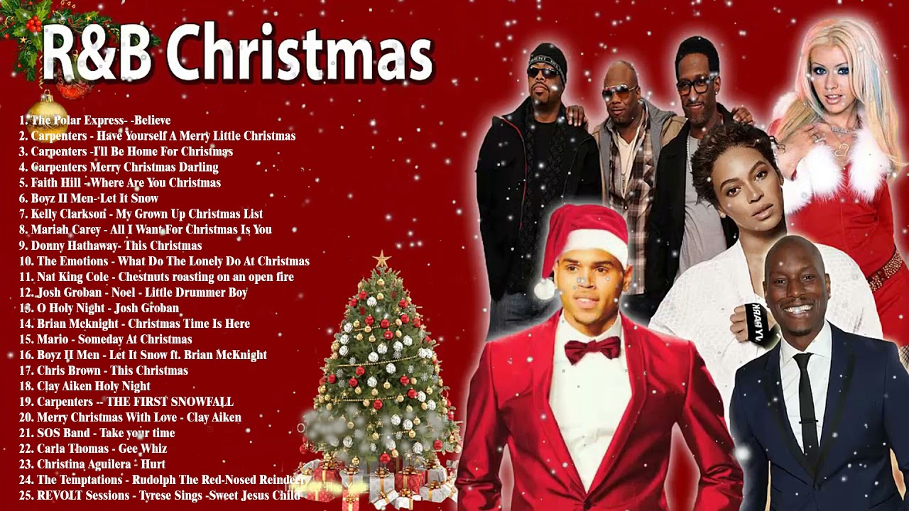 R&B CHRISTMAS MUSIC PLAYLIST JOSH GROBAN - KELLY CLARKSON - MARIAH CAREY - YouTube