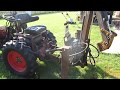 My hm minitractor hydraulic valve reconstructed (video)
