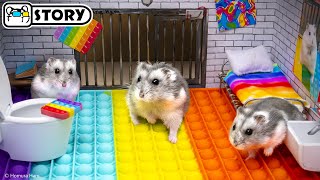 картинка: 🐹 Хомяк сбегает из Pop It лабиринта - Часть 2 🐹 Хомура Хам Питомцы