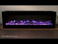 LED Electric Fireplace Fire Flame EL FUEGO
