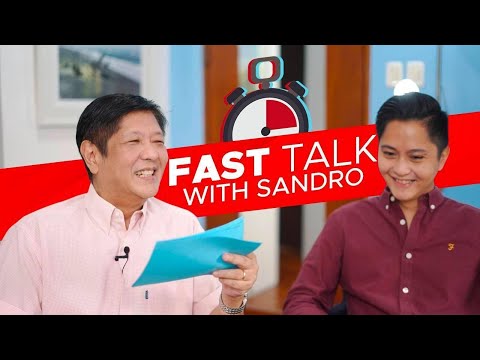BBM VLOG #172: Fast Talk with Sandro | Bongbong Marcos