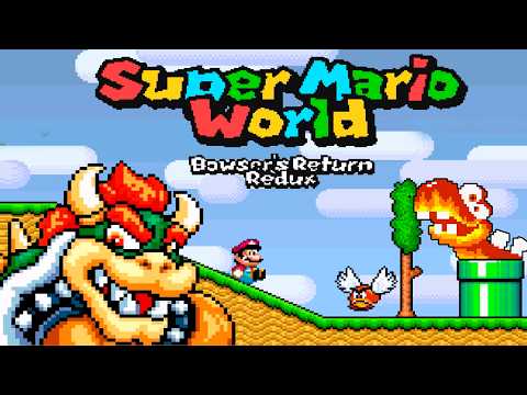 Super Mario World: Bowser's Return Redux looks AMAZING (SUPER NINTENDO)