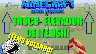 TRUCO- ELEVADOR DE ITEMS !Con RafikkiTrefa ! Minecraft XBOX ONE / XBOX 360 / PS4 / PS3 / PC #26 TU19