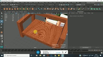 Chair Modeling In Maya 2018 Part - 1