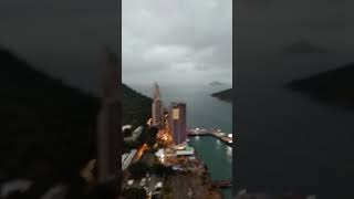 Musim dingin di pagi Hari Hongkong