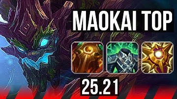 MAOKAI vs RIVEN (TOP) | Comeback | EUW Master | 25.21