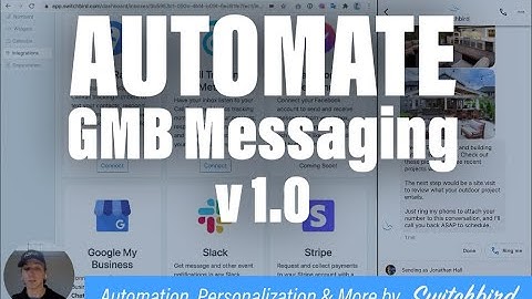 Automate Google GMB Business Messages with Switchbird Messaging Funnels