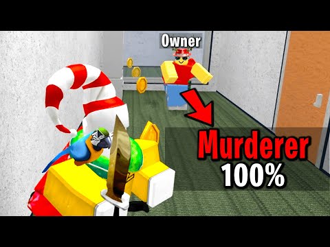 OWNER (Nikilis) GAVE ME MURDERER in ROBLOX MURDER MYSTERY 2