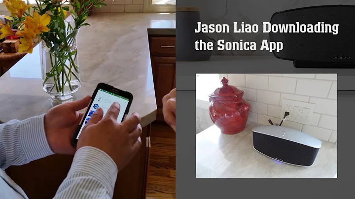 Jason Liao Downloading the Sonica App