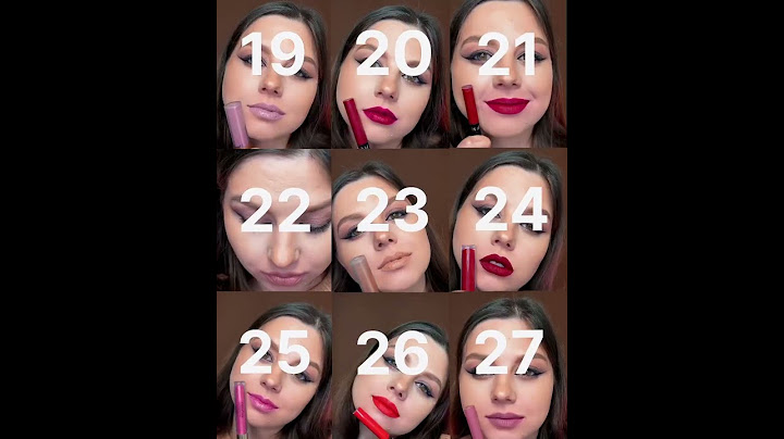 40 rossetti di un Make Up Artist 💄scegli il tuo preferito 🥰#rossetto #makeup #swatches #MUA