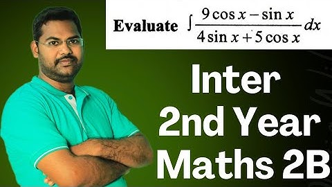 Indefinite Integrals@maths naresh eclass