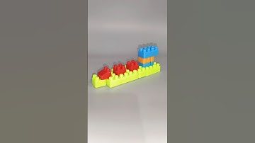 Building Blocks Boat | ASMR sound | Building Blocks ASMR #asmr #asmrsounds #diy #shorts #shortvideo