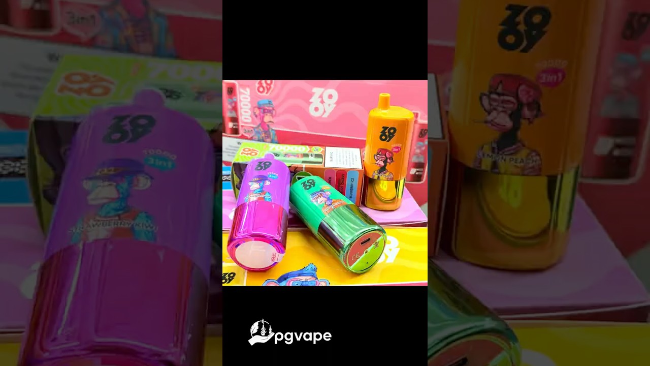 Zooy Triple 70k Puffs 3 in 1 Flavors Disposable Vape With Smart Screen | Vape Factory Direct pgvape