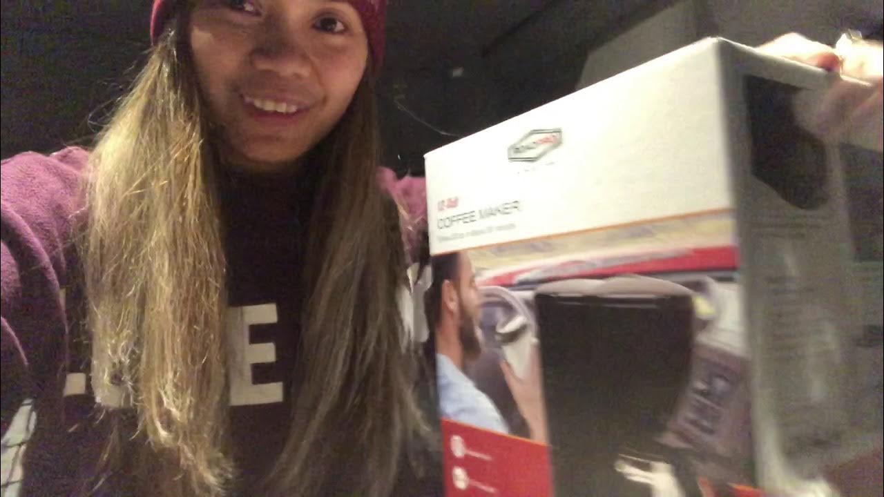 Vblog Pinay Trucker girl’s coffee maker (Roadpro 12 Volt Coffee Maker
