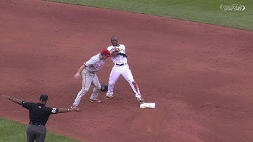 PHI@PIT: Safe call at second overturned in the 6th