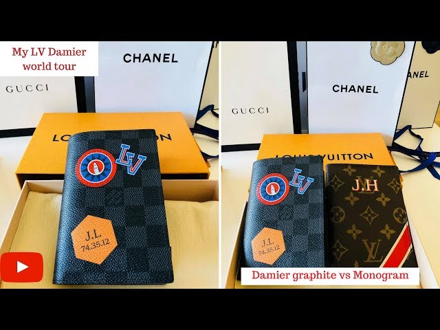 Louis Vuitton Damier Graphite Passport Cover