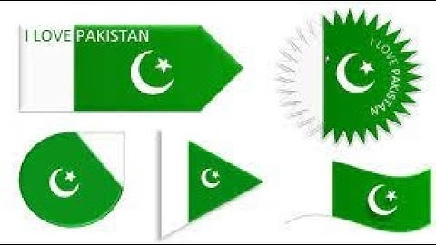 how to make logo the flag of pakistan in ms word