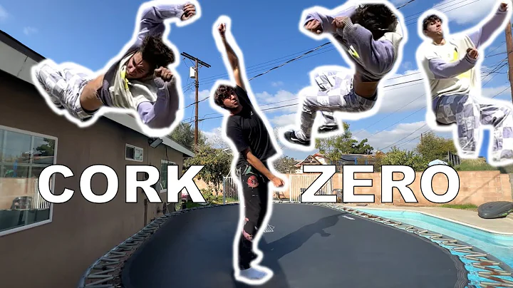 How to CORK ZERO on Trampoline (Rare Parkour/Freer...