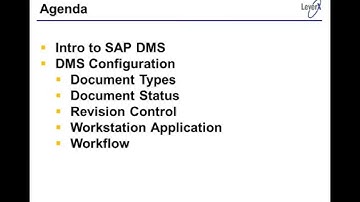 Configuring SAP Document Management (SAP DMS)