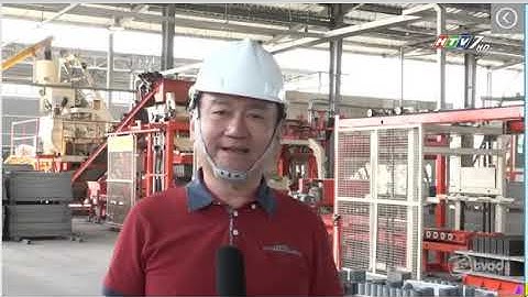 Concrete Bric Making Machine in Vietnam_HTV7 @ QGM ZN1000C