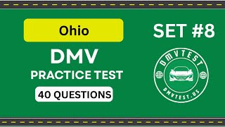 Ohio DMV Practice Test 2025 | 40 REAL TEST QUESTIONS SET #1 | DMV Driving Test | DMV Test 2025